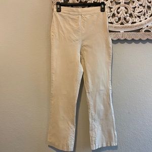 Urban outfitters cream corduroy high waisted pants
